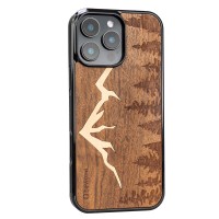 mini: Drewniane Etui Bewood do iPhone 16 Pro Max GÓRY IMBUIA (2)