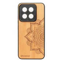 mini: Drewniane Etui Bewood do Xiaomi 14T MANDALA JABŁOŃ (1)