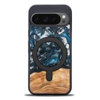 mini: Etui Bewood Unique do Google Pixel 9/9 Pro - Planets - Ziemia z MagSafe (1)