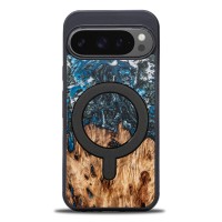 mini: Etui Bewood Unique do Google Pixel 9 Pro XL - Planets - Ziemia z MagSafe (1)