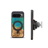 mini: Etui Bewood Unique do Google Pixel 9 Pro XL - Neons - Tokyo z MagSafe (2)