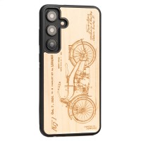 mini: Drewniane Etui Bewood do Samsung Galaxy S24 FE 5G HARLEY PATENT ANIEGRE (2)