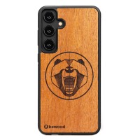 mini: Drewniane Etui Bewood do Samsung Galaxy A35 5G NIEDŹWIEDŹ MERBAU (1)