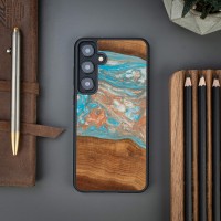 mini: Etui Bewood Unique do Samsung Galaxy A35 5G - Planets - Saturn (2)