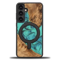 mini: Etui Bewood Unique do Samsung Galaxy A35 5G - Turquoise z MagSafe (1)