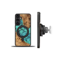 mini: Etui Bewood Unique do Samsung Galaxy A35 5G - Turquoise z MagSafe (2)