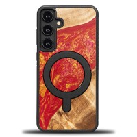 mini: Etui Bewood Unique do Samsung Galaxy A35 5G - Neons - Paris z MagSafe (1)