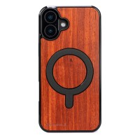 mini: Drewniane Etui Bewood do iPhone 16 Plus PADOUK z MagSafe (1)