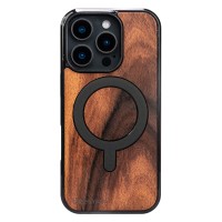 mini: Drewniane Etui Bewood do iPhone 16 Pro PALISANDER SANTOS z MagSafe (1)