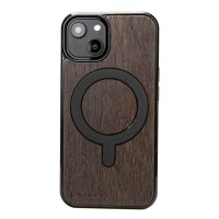 mini: Drewniane Etui Bewood do iPhone 15 DĄB WĘDZONY z MagSafe (1)