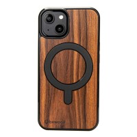 mini: Drewniane Etui Bewood do iPhone 15 PALISANDER SANTOS z MagSafe (1)