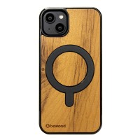 mini: Drewniane Etui Bewood do iPhone 15 Plus IMBUIA z MagSafe (1)