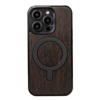 mini: Drewniane Etui Bewood do iPhone 15 Pro DĄB WĘDZONY z MagSafe (1)