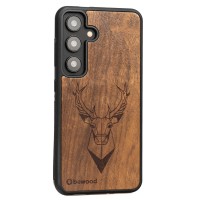 mini: Drewniane Etui Bewood do Samsung Galaxy S25 JELEŃ IMBUIA (2)