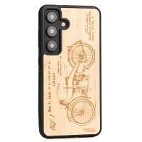mini: Drewniane Etui Bewood do Samsung Galaxy S25 HARLEY PATENT ANIEGRE (2)
