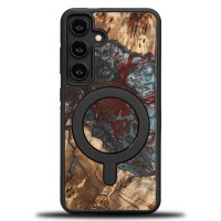 mini: Etui Bewood Unique do Samsung Galaxy S25 - Planets - Pluton z MagSafe (1)