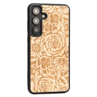 mini: Drewniane Etui Bewood do Samsung Galaxy S25 Plus RÓŻE ANIEGRE (2)