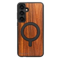 mini: Drewniane Etui Bewood do Samsung Galaxy S25 Plus PALISANDER SANTOS z MagSafe (1)