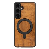 mini: Drewniane Etui Bewood do Samsung Galaxy S25 Plus IMBUIA z MagSafe (1)