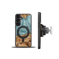 mini: Etui Bewood Unique do Samsung Galaxy S25 Plus - Planets - Uran z MagSafe (2)