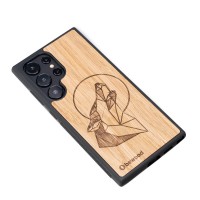 mini: Drewniane Etui Bewood do Samsung Galaxy S25 Ultra WILK DĄB (3)