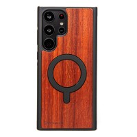 mini: Drewniane Etui Bewood do Samsung Galaxy S25 Ultra PADOUK z MagSafe (1)