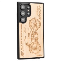 mini: Drewniane Etui Bewood do Samsung Galaxy S25 Ultra HARLEY PATENT ANIEGRE (2)