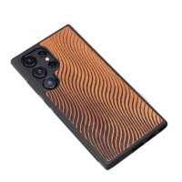 mini: Samsung Galaxy S25 Ultra Waves Merbau Bewood Wood Case (3)