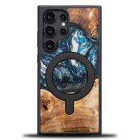 mini: Etui Bewood Unique do Samsung Galaxy S25 Ultra - Planets - Ziemia z MagSafe (1)