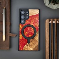 mini: Bewood Resin Case for Samsung Galaxy S25 Ultra - Neons - Paris with MagSafe (3)