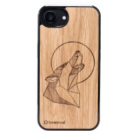 mini: Drewniane Etui Bewood do iPhone 17e / 16e WILK DĄB (1)