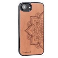 mini: Drewniane Etui Bewood do iPhone 17e / 16e MANDALA JABŁOŃ (2)