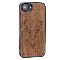 mini: Apple iPhone 17e / 16e Deer Imbuia Bewood Wood Case (2)