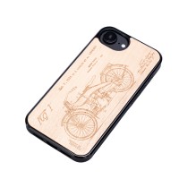 mini: Drewniane Etui Bewood do iPhone 17e / 16e HARLEY PATENT ANIEGRE (3)