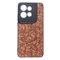mini: Drewniane Etui Bewood do Motorola Edge 50 Neo / 60 Neo LIŚCIE JABŁOŃ (1)