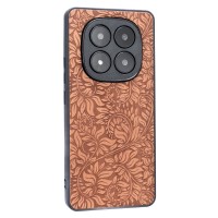 mini: Drewniane Etui Bewood do Xiaomi Redmi Note 14 Pro 5G LIŚCIE JABŁOŃ (2)