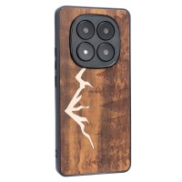 mini: Drewniane Etui Bewood do Xiaomi Redmi Note 14 Pro Plus 5G GÓRY IMBUIA (2)