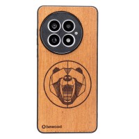 mini: Drewniane Etui Bewood do OnePlus 13 NIEDŹWIEDŹ MERBAU (1)