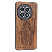 mini: Drewniane Etui Bewood do OnePlus 13 HAMSA IMBUIA (2)