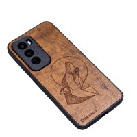mini: Drewniane Etui Bewood do Oppo Reno 12 Pro 5G WILK IMBUIA (3)