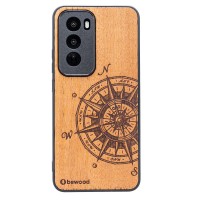 mini: Drewniane Etui Bewood do Oppo Reno 12 Pro 5G TRAVELER MERBAU (1)