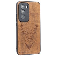 mini: Drewniane Etui Bewood do Oppo Reno 12 Pro 5G JELEŃ IMBUIA (2)