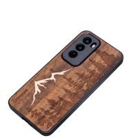 mini: Drewniane Etui Bewood do Oppo Reno 12 Pro 5G GÓRY IMBUIA (3)
