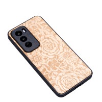 mini: Drewniane Etui Bewood do Oppo Reno 12 5G  RÓŻE ANIEGRE (3)