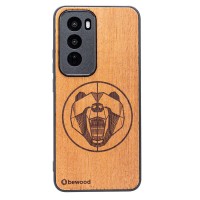 mini: Drewniane Etui Bewood do Oppo Reno 12 5G  NIEDŹWIEDŹ MERBAU (1)