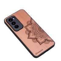 mini: Drewniane Etui Bewood do Oppo Reno 12 5G  MANDALA JABŁOŃ (3)