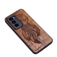 mini: Drewniane Etui Bewood do Oppo Reno 12 5G  ŁAPACZ SNÓW IMBUIA (3)