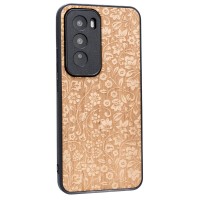 mini: Drewniane Etui Bewood do Oppo Reno 12 5G  KWIATY POLNE ANIEGRE (2)
