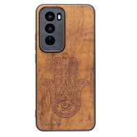 mini: Drewniane Etui Bewood do Oppo Reno 12 5G  HAMSA IMBUIA (1)