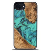 mini: Etui Bewood Unique do iPhone 17e / 16e - Turquoise (1)